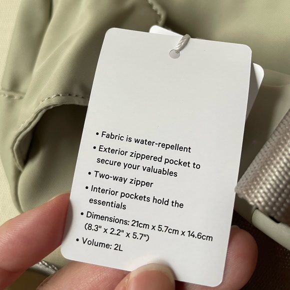 *LONG STRAP* Lululemon Everywhere Belt Bag Large 2L - Raw Linen - Picture 14 of 14